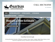 Tablet Screenshot of guardianeaves.com